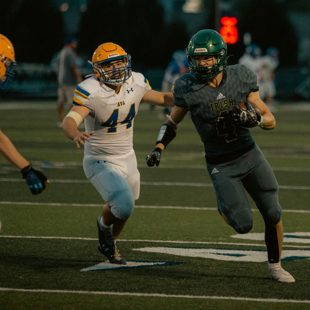 Friday-night high school quarterback rolling out in New Jersey